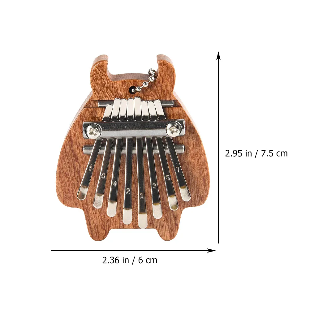 Wooden Thumb Piano Finger for Adults Kalimba Exquisite Instrument Portable Mini Solid 
Wooden Thumb Piano Finger for Adults Kalimba Exquisite Instrument Portable Mini Solid