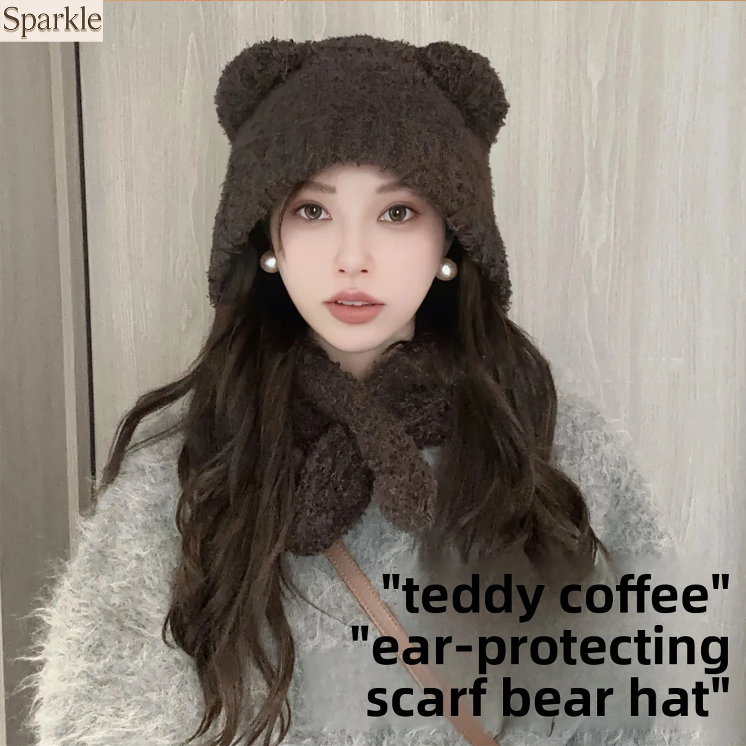 Warm Knitted Bear Ear Hat Winter Fashion High Top No Brim Scarf Integrated Cute Bear Ear Protection Versatile Stylish Commute Ca
Warm Knitted Bear Ear Hat Winter Fashion High Top No Brim Scarf Integrated Cute Bear Ear Protection Versatile Stylish Commute Ca