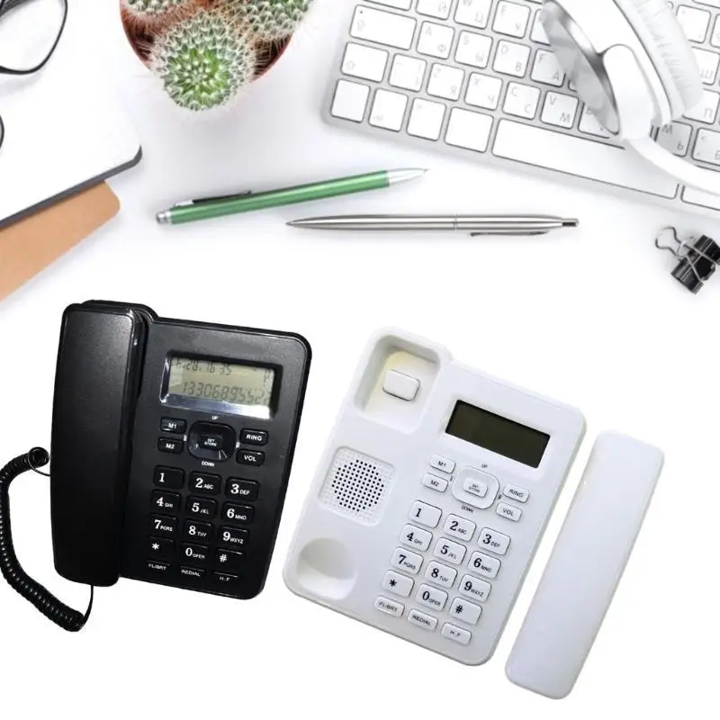 652F KX-6001CID Fixed Landline Phone English with Large Button Caller Display Adjustable Tone Handsfree Calculator Functions
652F KX-6001CID Fixed Landline Phone English with Large Button Caller Display Adjustable Tone Handsfree Calculator Functions