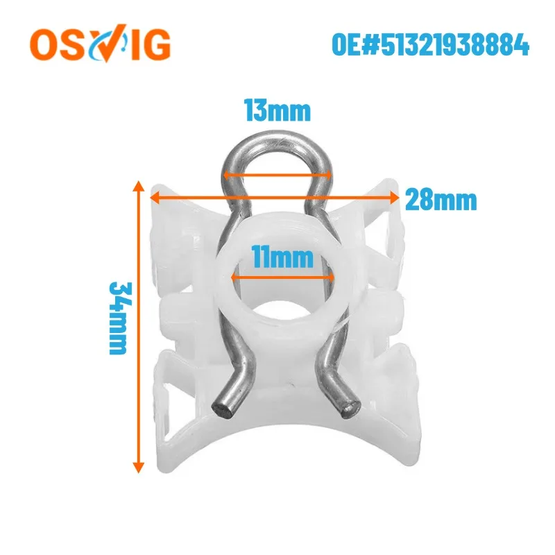 10PCS OE#51321938884 Window Regulator Sliding Pivot Clips For BMW E32 E34 E36 E85 E92 318i
10PCS OE#51321938884 Window Regulator Sliding Pivot Clips For BMW E32 E34 E36 E85 E92 318i