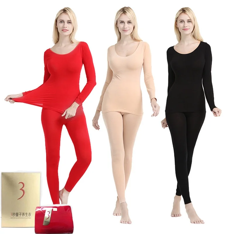 Ultra-Thin Warm Underwear Set 3-Second Put-On Ladies Home Clothes Fleece Lined Single Layer Pure Color One-Piece Suit
Ultra-Thin Warm Underwear Set 3-Second Put-On Ladies Home Clothes Fleece Lined Single Layer Pure Color One-Piece Suit
