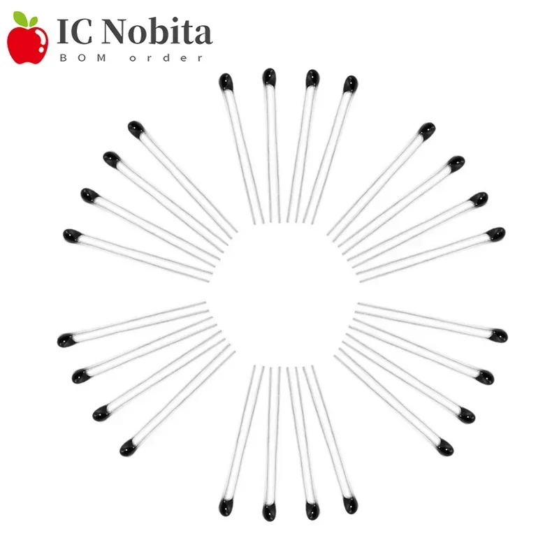 Терморезистор NTC MF52AT 5% 1K 2K 2,2 K 3,3 K 4,7 K 5K 6,8 K 10K 20K 47K 68K 100k 500K MF52A 3950K с Черной головкой, 10 шт.
Терморезистор NTC MF52AT 5% 1K 2K 2,2 K 3,3 K 4,7 K 5K 6,8 K 10K 20K 47K 68K 100k 500K MF52A 3950K с Черной головкой, 10 шт.