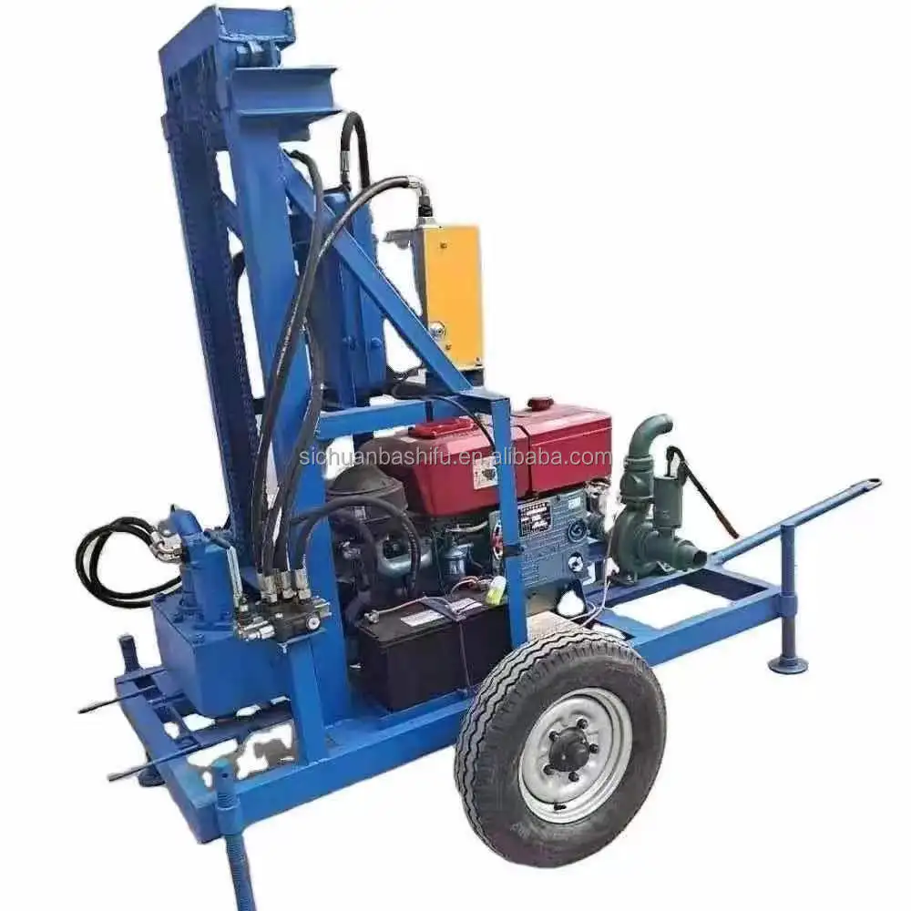 SUNMOY Drilling Machine for Water 120m Small Hard Rock 100M Underground Water Rig Drilling Machine 150M
SUNMOY Drilling Machine for Water 120m Small Hard Rock 100M Underground Water Rig Drilling Machine 150M