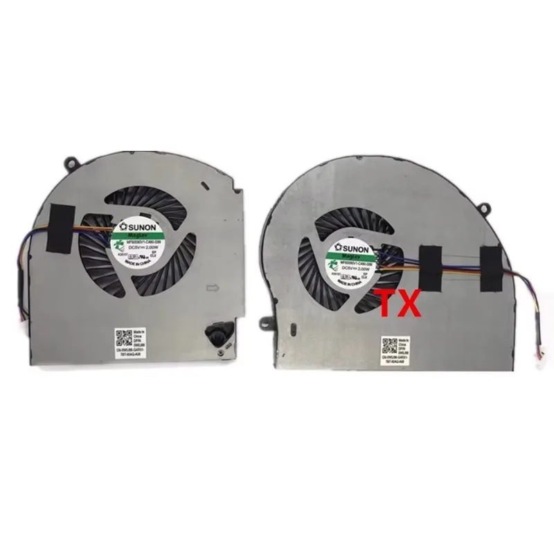 New CPU GPU Cooler Fan for DELL Alienware 17 R4 17 R5 P31E Laptop MG75090V1-C060-S9A MG75090V1-C070-S9A
New CPU GPU Cooler Fan for DELL Alienware 17 R4 17 R5 P31E Laptop MG75090V1-C060-S9A MG75090V1-C070-S9A