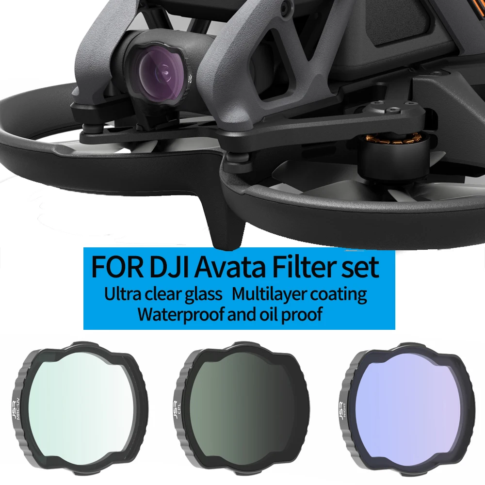 Filter Set For DJI Avata Filter UV/CPL/ND8/ND16/ND32/ND64/STAR/ND64PL Multi-Layer Coated Drone Lens Camera Filters Accessories
Filter Set For DJI Avata Filter UV/CPL/ND8/ND16/ND32/ND64/STAR/ND64PL Multi-Layer Coated Drone Lens Camera Filters Accessories