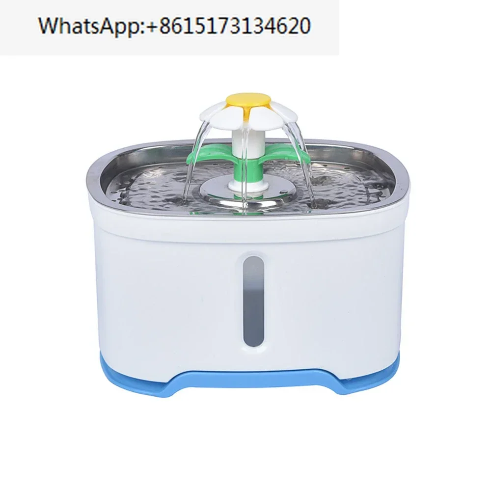 Cat Water Fountain Stainless Steel Automatic Fountain with Level Window and LED Light Shortage Alert
Cat Water Fountain Stainless Steel Automatic Fountain with Level Window and LED Light Shortage Alert
