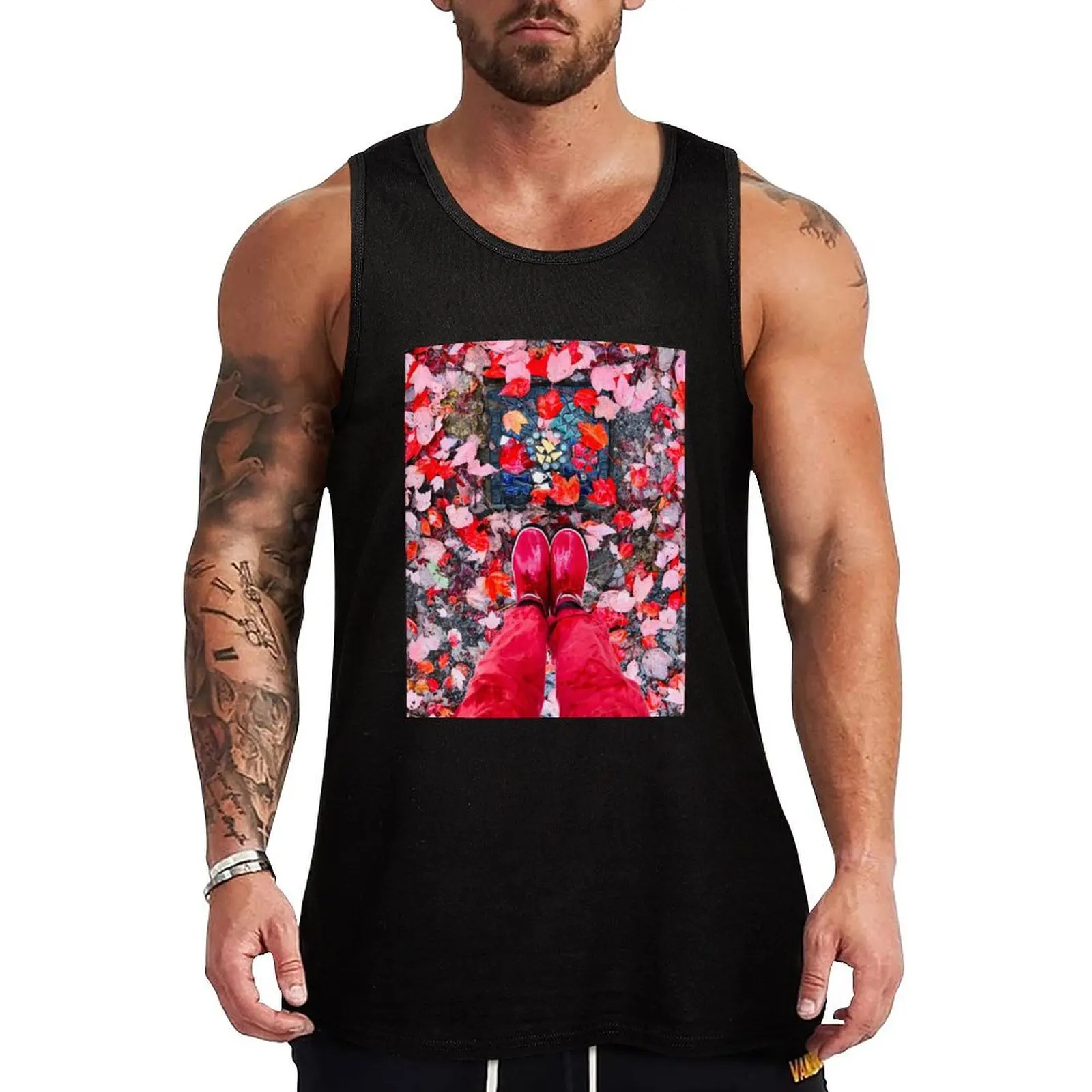 Rain Boots and Maple Leaves Tank Top Light Airy Tank Top Summer Breathable Sleeveless
Rain Boots and Maple Leaves Tank Top Light Airy Tank Top Summer Breathable Sleeveless
