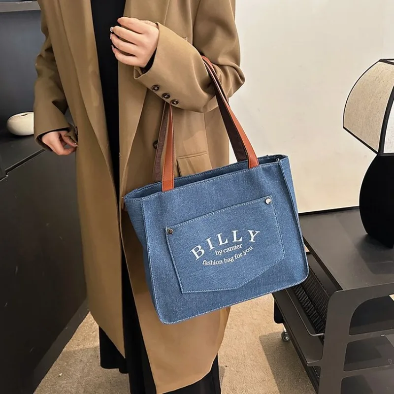 Trendy Unisex Canvas Shoulder Tote Bag Large Capacity for Men Women College Students Class Essentials Durable Fashion
Trendy Unisex Canvas Shoulder Tote Bag Large Capacity for Men Women College Students Class Essentials Durable Fashion