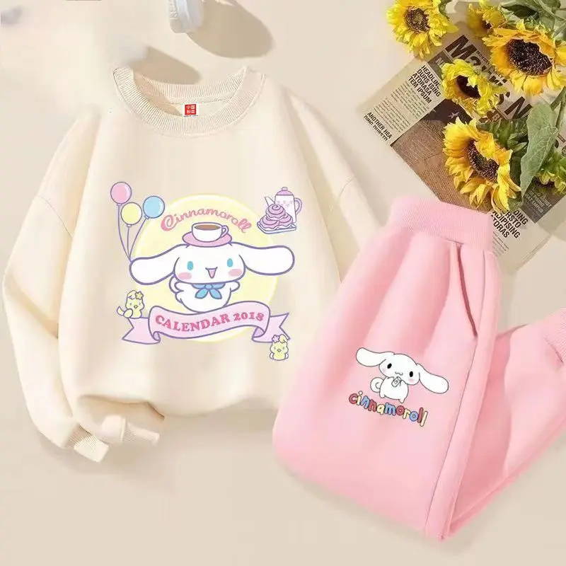 Sanrio Children Kuromi Hoodie Suit Anime Figure Spring Autumn Round Neck Sportswear Sweatshirt Kids Clothing Girl Cartoon Kawaii
Sanrio Children Kuromi Hoodie Suit Anime Figure Spring Autumn Round Neck Sportswear Sweatshirt Kids Clothing Girl Cartoon Kawaii