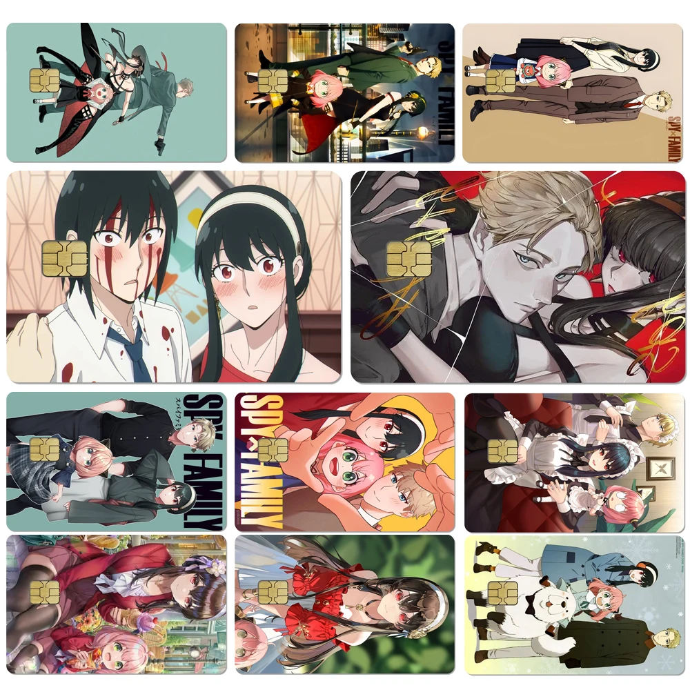 Spy X Family Anya Forger Anime Cartoon Credit Card Sticker Film Cover Sticker Case for Small Chip Credit Debit Card Front Side
Spy X Family Anya Forger Anime Cartoon Credit Card Sticker Film Cover Sticker Case for Small Chip Credit Debit Card Front Side