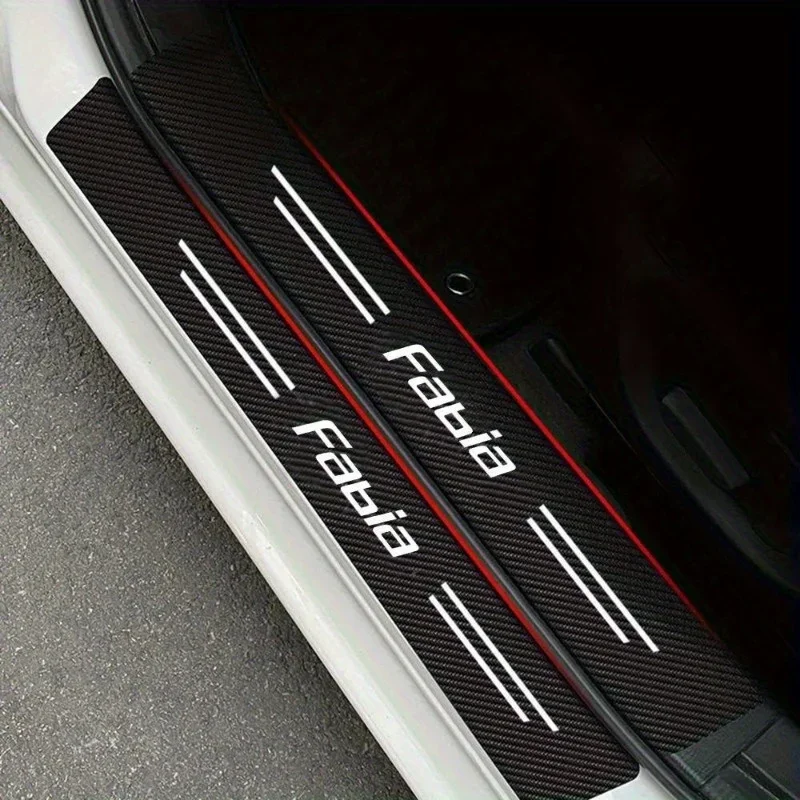 5pcs/4pcs Carbon Fibre Threshold Protection Strip Anti-scratch and Anti-collision Door Decorative Strip Sticker for Skoda Fabia
5pcs/4pcs Carbon Fibre Threshold Protection Strip Anti-scratch and Anti-collision Door Decorative Strip Sticker for Skoda Fabia