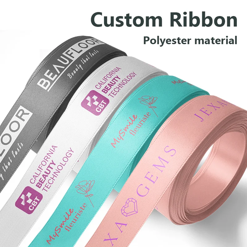 Custom Printed Polyester Ribbon 100Yard | Personalized Logo for Bakery, Flower Shop, Wedding & Retail Branding
Custom Printed Polyester Ribbon 100Yard | Personalized Logo for Bakery, Flower Shop, Wedding & Retail Branding