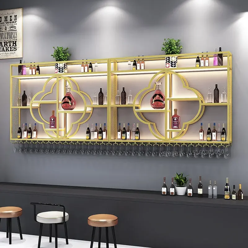 Baijiu display stand creative shelf Nordic wall-mounted rack Winery wall cabinet Tobacco and wine shop rack
Baijiu display stand creative shelf Nordic wall-mounted rack Winery wall cabinet Tobacco and wine shop rack