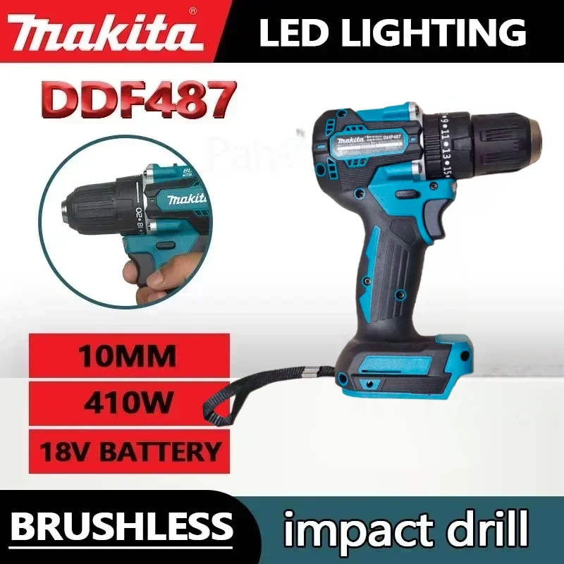 Makita Original DDF487 Cordless Driver Drill Brushless Electric Impact Screwdriver Rechargeable Power Tool 18V
Makita Original DDF487 Cordless Driver Drill Brushless Electric Impact Screwdriver Rechargeable Power Tool 18V