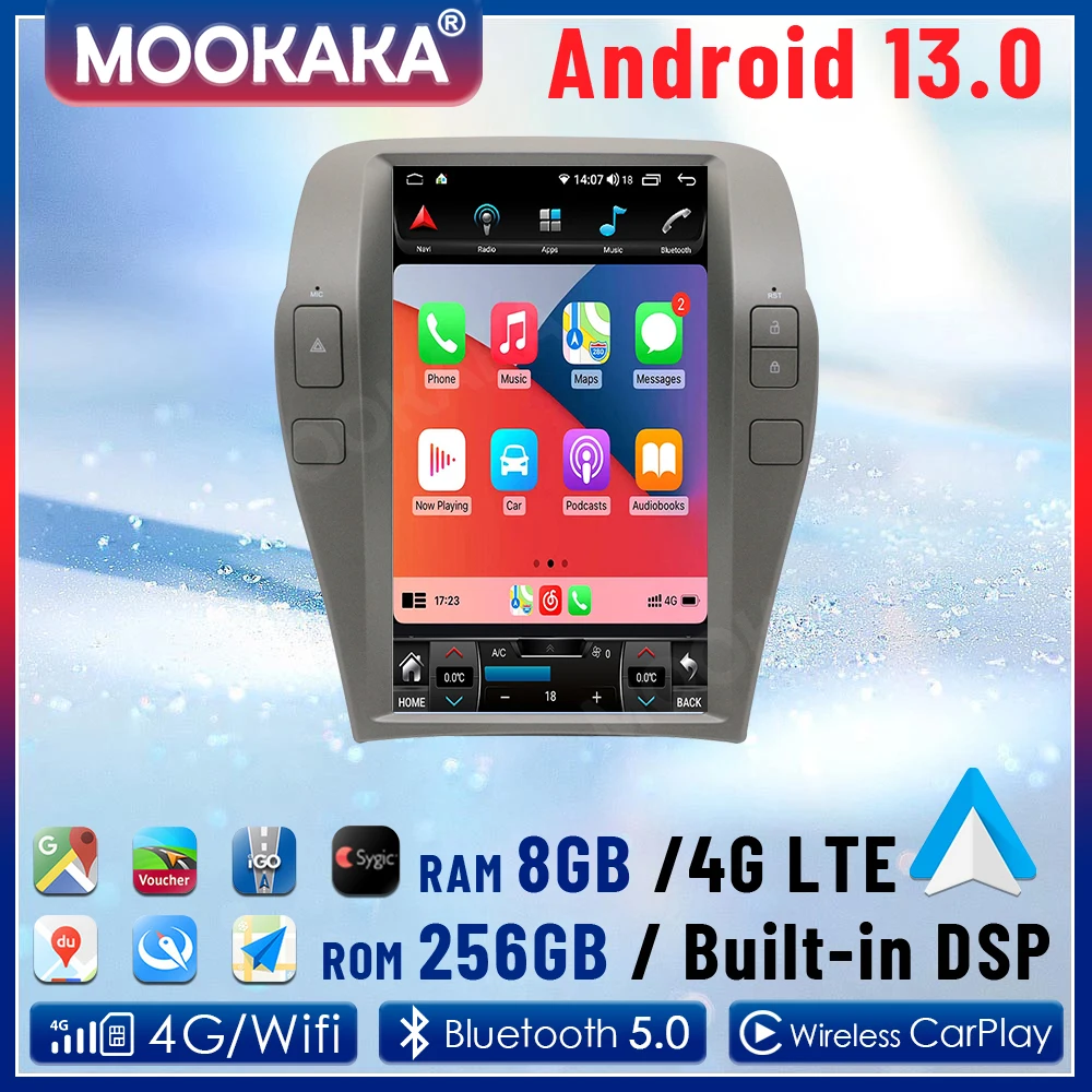 Android Auto Carplay Multimedia Player Screen For Chevrolet Camaro 2011-2015 Car Radio GPS Navigation 12 Inch AC Head Unit DSP
Android Auto Carplay Multimedia Player Screen For Chevrolet Camaro 2011-2015 Car Radio GPS Navigation 12 Inch AC Head Unit DSP