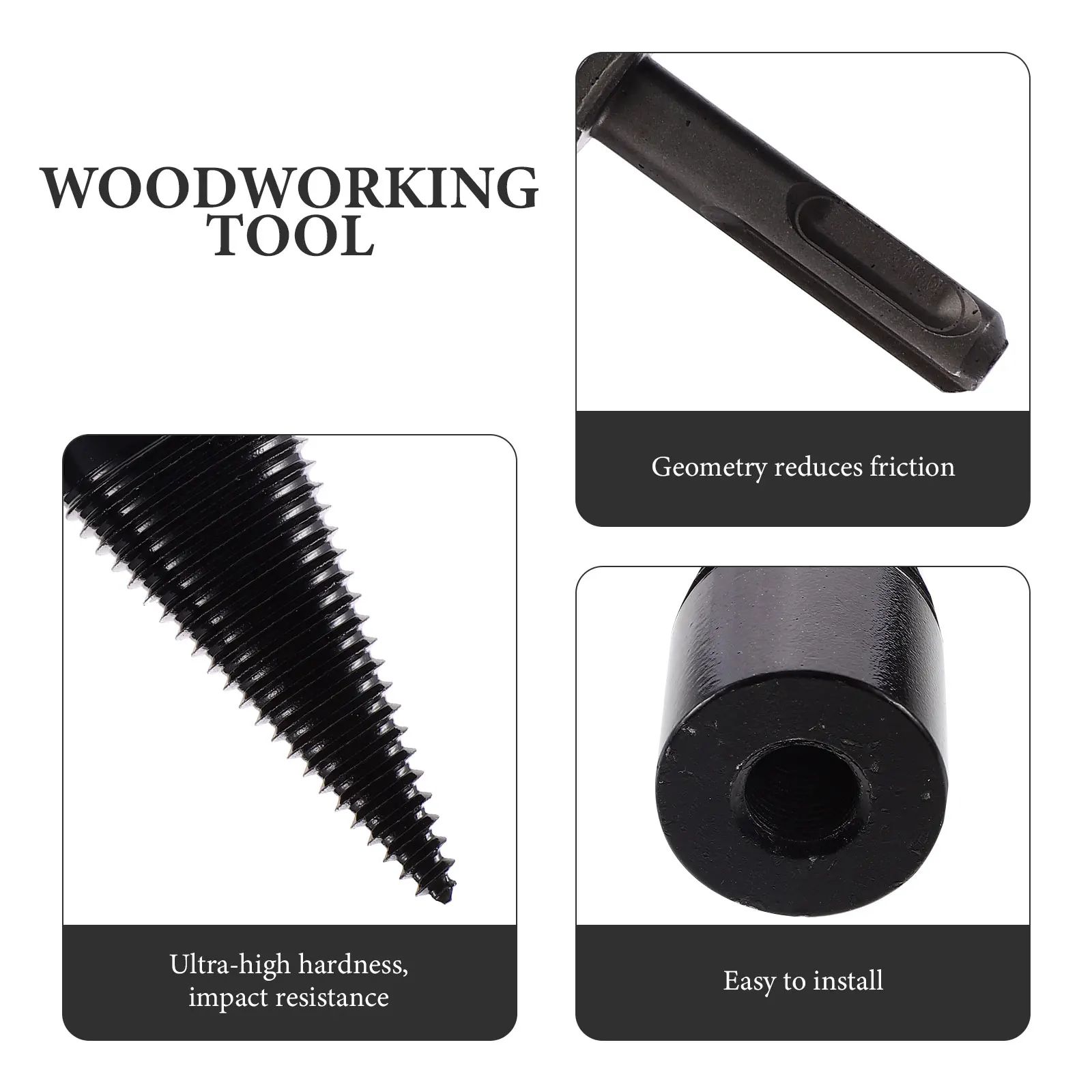 Firewood Drill Bit Set Carpentry Tools Wooden Buches Splitter Splitting Log for Logs
Firewood Drill Bit Set Carpentry Tools Wooden Buches Splitter Splitting Log for Logs