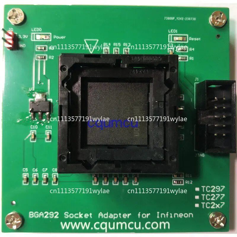 Adapter Programming Block Infineon TC17xx TC2xx 299 Die Reading and Writing Test
Adapter Programming Block Infineon TC17xx TC2xx 299 Die Reading and Writing Test