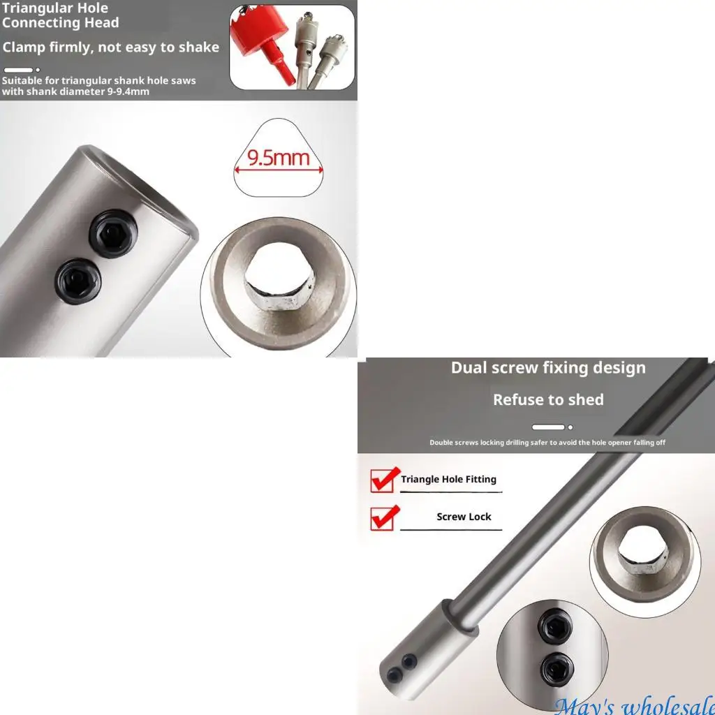 Треугольная замена штанги удлинителя хвостовика для безопасных сверля силовых аксессуаров 448А
Треугольная замена штанги удлинителя хвостовика для безопасных сверля силовых аксессуаров 448А