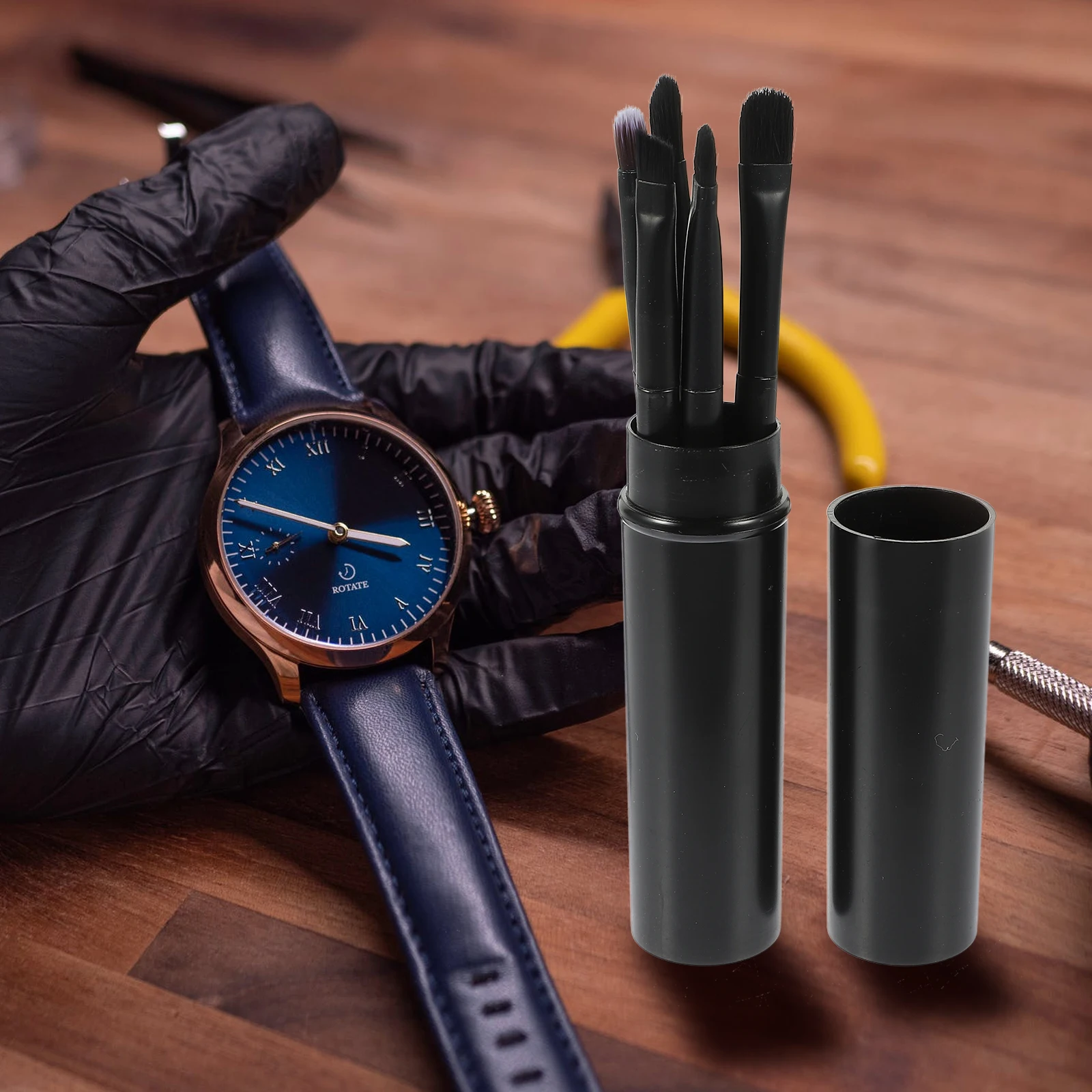 2 Sets Watch Cleaning Brushes Plastic Nylon Repair Tools Small Parts Supplies Dust Removal Student Watches Accessories
2 Sets Watch Cleaning Brushes Plastic Nylon Repair Tools Small Parts Supplies Dust Removal Student Watches Accessories