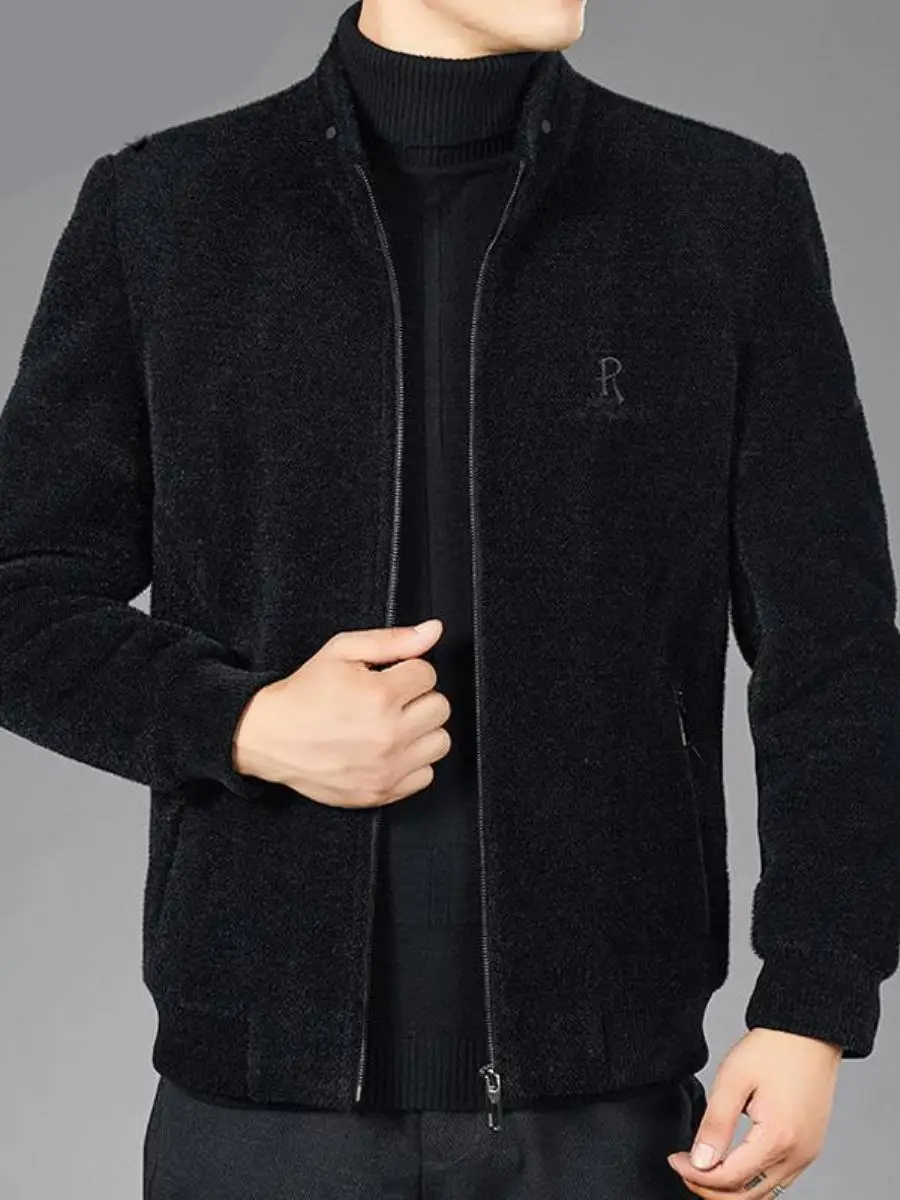 Мужская шерстяная куртка на осень-зиму, утепленная, с воротником-стойкой, повседневная, модная, теплая верхняя одежда, для отцов, молодежный стиль
Мужская шерстяная куртка на осень-зиму, утепленная, с воротником-стойкой, повседневная, модная, теплая верхняя одежда, для отцов, молодежный стиль