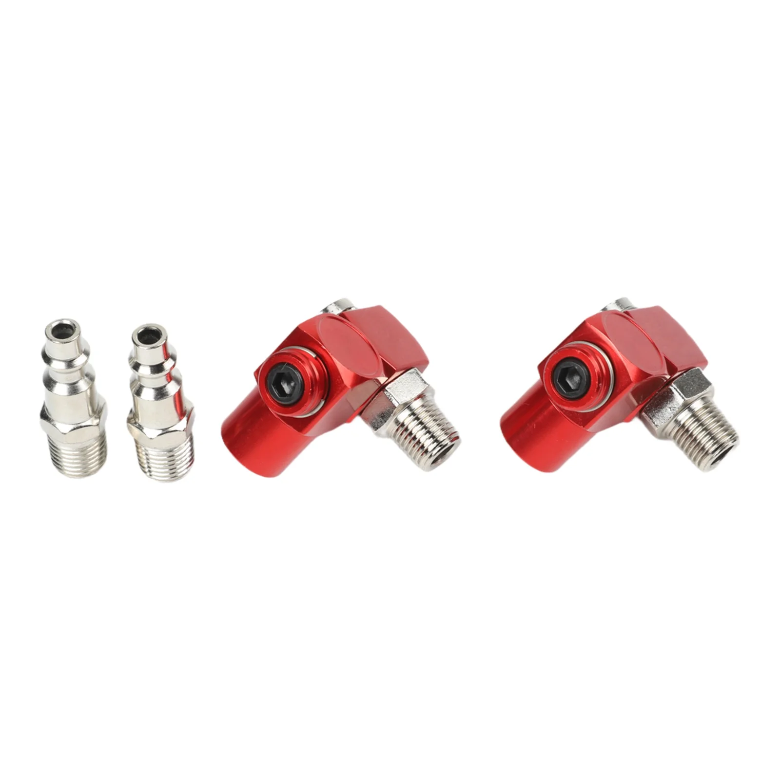 1 4 Inch NPT Thread Connectors Pneumatic Coupling 360 Degree Rotation Air Hose Swivel Rust Prevention Hard Alloy Body
1 4 Inch NPT Thread Connectors Pneumatic Coupling 360 Degree Rotation Air Hose Swivel Rust Prevention Hard Alloy Body