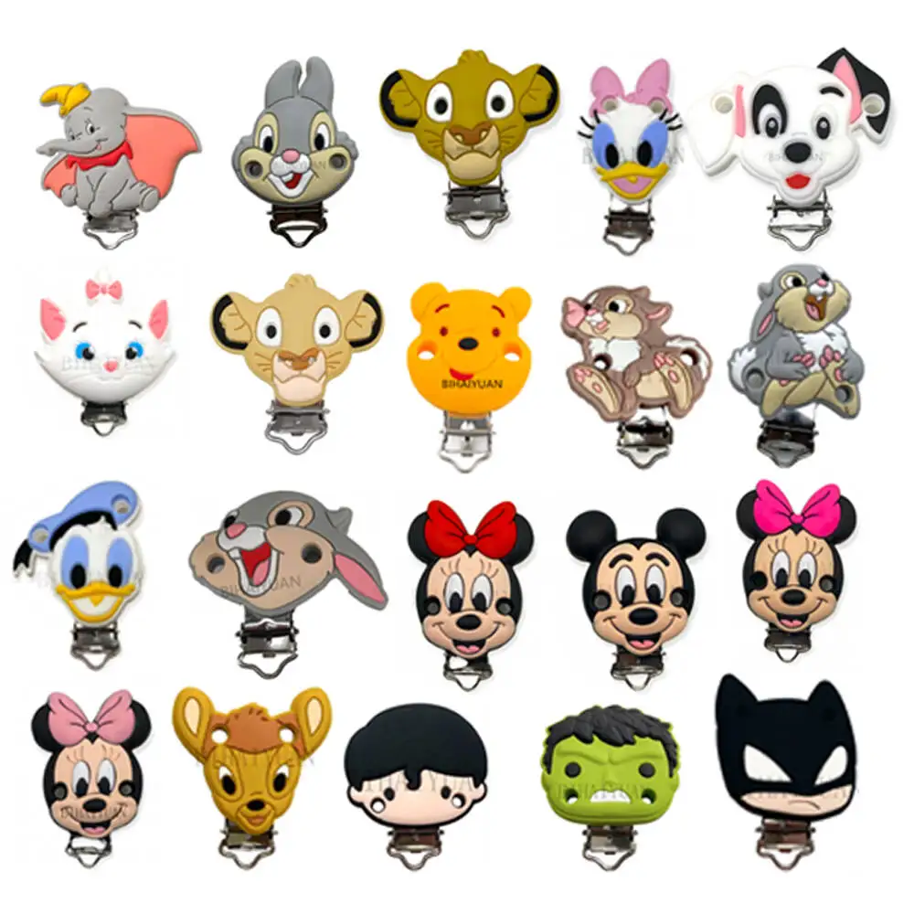1 шт. Мари кот Бэмби Минни Микки Маус Дамбо Симба мисс кролик силиконовая цепочка для соски зажим для ожерелья зажим для соски детская игрушка в подарок
1 шт. Мари кот Бэмби Минни Микки Маус Дамбо Симба мисс кролик силиконовая цепочка для соски зажим для ожерелья зажим для соски детская игрушка в подарок