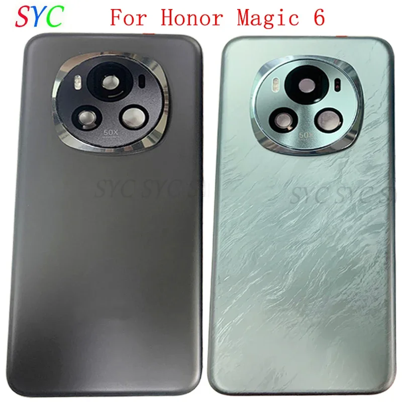 Back Door Battery Cover Housing Case For Honor Magic 6 Rear Cover with Camera Frame Lens Logo Repair Parts
Back Door Battery Cover Housing Case For Honor Magic 6 Rear Cover with Camera Frame Lens Logo Repair Parts
