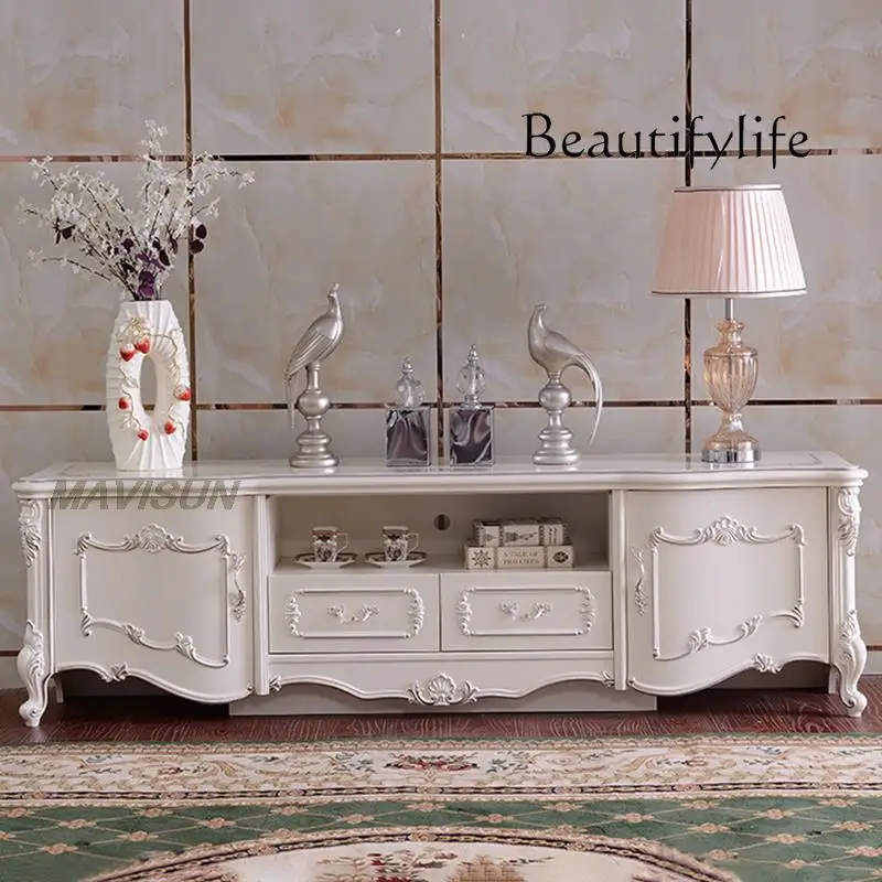 Small Apartment Living Room Bedroom Solid Wood Tv Cabinet Modern French Light Luxury Narrow Ultra-Thin Floor Drawer Cabinet
Small Apartment Living Room Bedroom Solid Wood Tv Cabinet Modern French Light Luxury Narrow Ultra-Thin Floor Drawer Cabinet