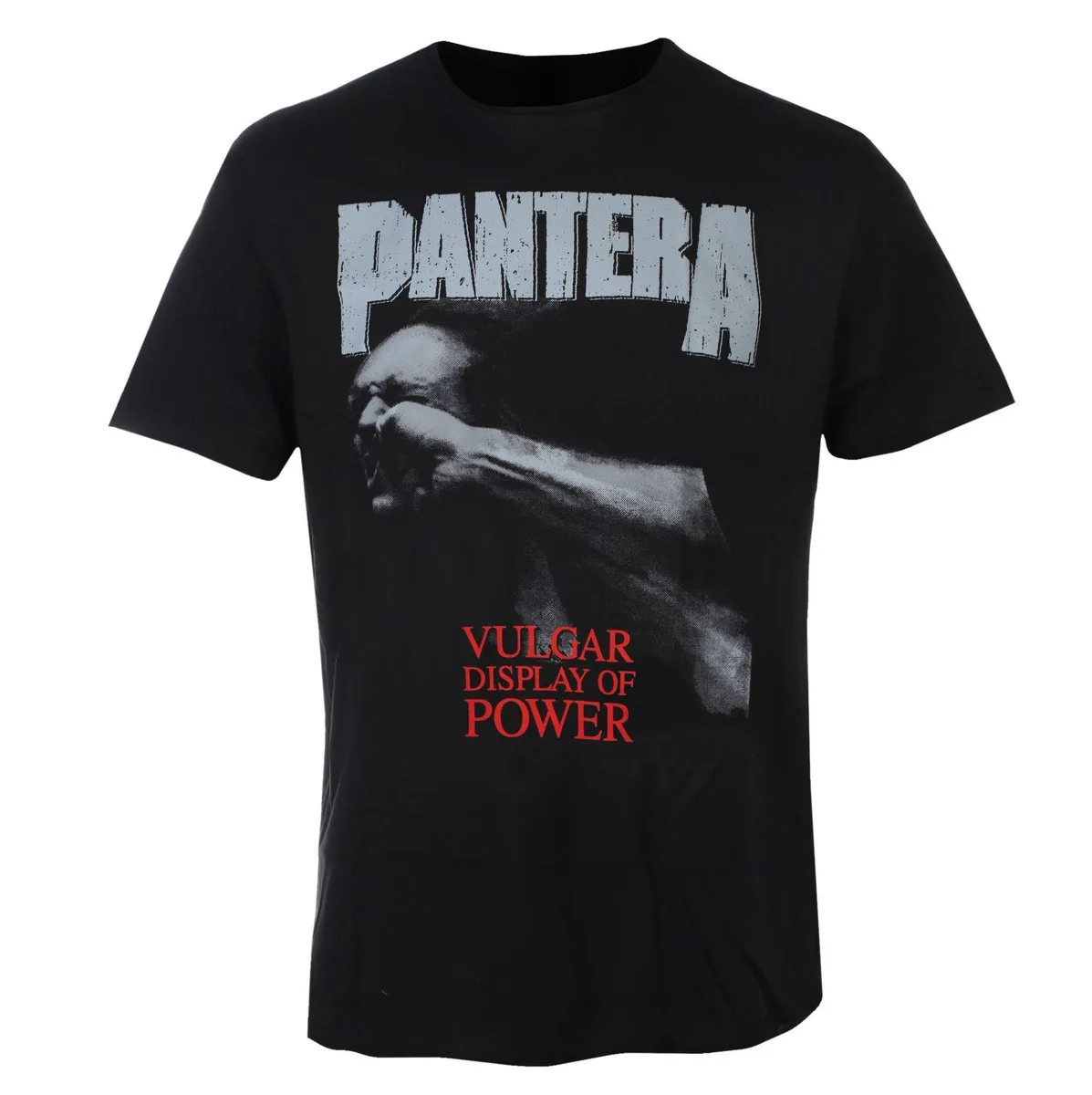 Pantera Vulgar Display of Power Pattern Printing Летние элитные брендовые хлопковые мужские и женские футболки с короткими рукавами
Pantera Vulgar Display of Power Pattern Printing Летние элитные брендовые хлопковые мужские и женские футболки с короткими рукавами
