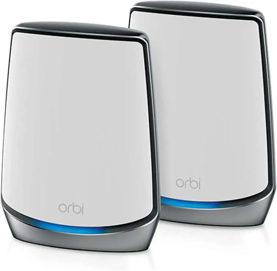 Router with 1 Satellite Extender -Security Features - Coverage Up to 5,000 sq. ft., 100 Devices - AX6000 (Up to 6Gbps)
Router with 1 Satellite Extender -Security Features - Coverage Up to 5,000 sq. ft., 100 Devices - AX6000 (Up to 6Gbps)