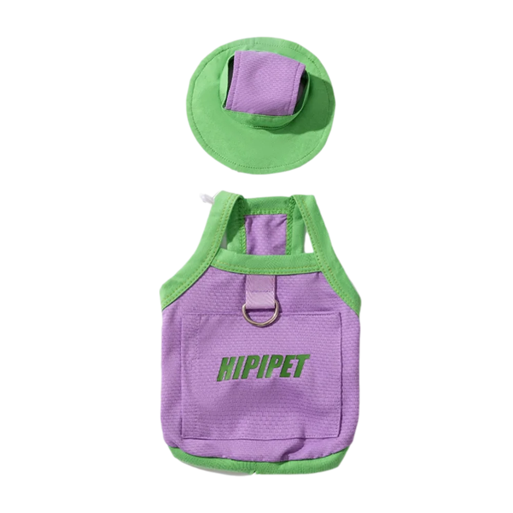 Fashion Summer Thin Outdoor Pet Sun Wear Comfortable Sleeveless Puppy Mesh Vest Breathable with Hat Dog Pullover Pet Supplies
Fashion Summer Thin Outdoor Pet Sun Wear Comfortable Sleeveless Puppy Mesh Vest Breathable with Hat Dog Pullover Pet Supplies