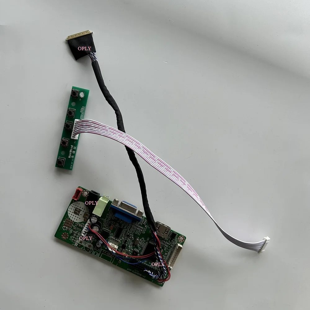 58C Controller board HDMI-Compatible VGA for LTN160AT06-A01/B01/W01 LTN160AT06 1366X768 LED panel screen monitor DIY display
58C Controller board HDMI-Compatible VGA for LTN160AT06-A01/B01/W01 LTN160AT06 1366X768 LED panel screen monitor DIY display