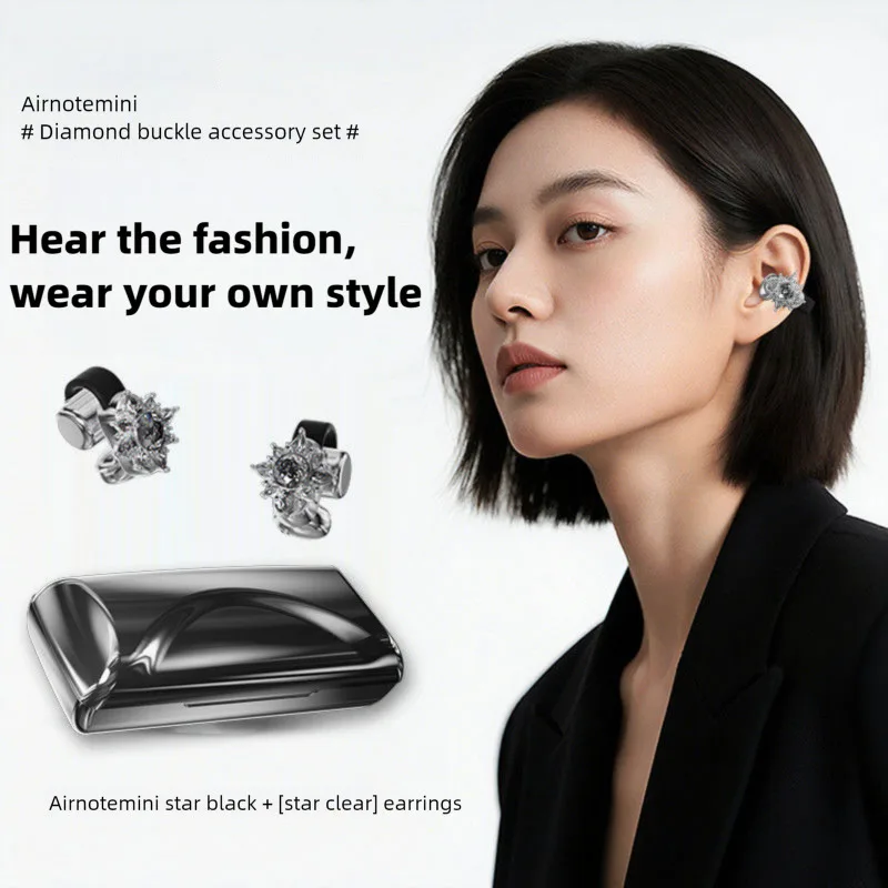 Fashion Wireless Bluetooth Earphones With 2 Pair of Convertible Magnetic Jewelry Long Battery Life Music Earsets For Girls Gifts 
Fashion Wireless Bluetooth Earphones With 2 Pair of Convertible Magnetic Jewelry Long Battery Life Music Earsets For Girls Gifts