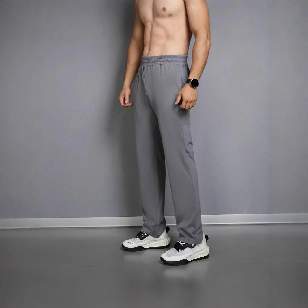 Men's Sweatpants Spring and Autumn Sports Running Leisure Gym Solid Color Training High Elasticity Simple Quick-Drying Trousers
Men's Sweatpants Spring and Autumn Sports Running Leisure Gym Solid Color Training High Elasticity Simple Quick-Drying Trousers