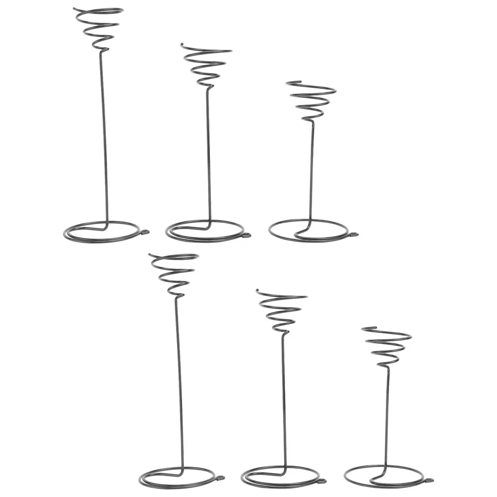 6pcs High Foot Spiral Plant Stands Durable Rust Resistant Air Plants Tillandsia Home Office Metal Rack Planter Shelves Indoor
6pcs High Foot Spiral Plant Stands Durable Rust Resistant Air Plants Tillandsia Home Office Metal Rack Planter Shelves Indoor