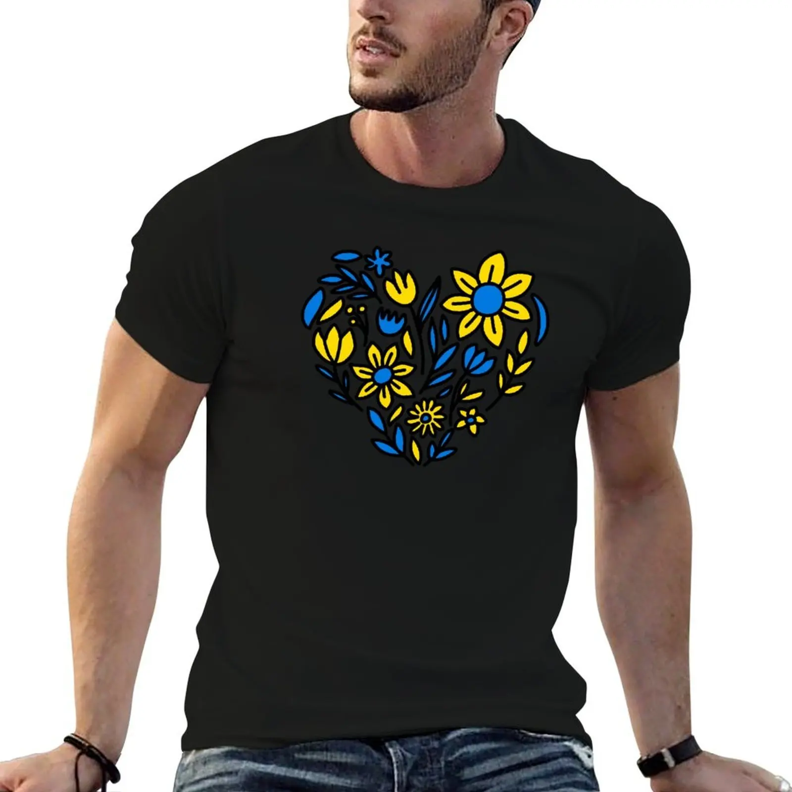 Heart Fom Flowers. Colors of Ukraine. T-Shirt man t shirt graphic t shirt man designer t shirts designer T-shirt
Heart Fom Flowers. Colors of Ukraine. T-Shirt man t shirt graphic t shirt man designer t shirts designer T-shirt