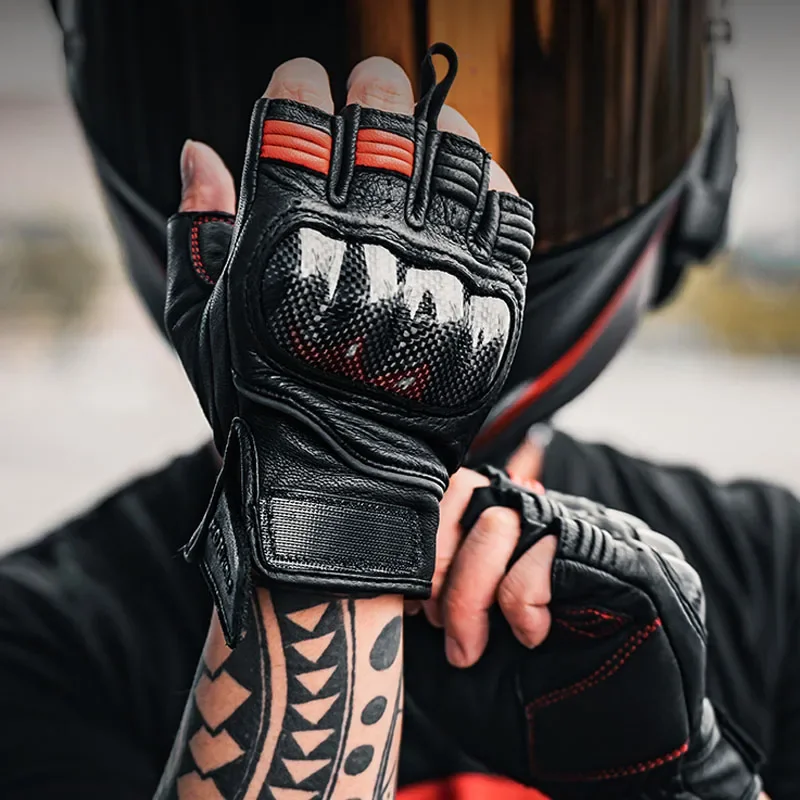 Motorcycle Riding Leather Gloves Breathable Motorbike Racing Half Finger Summer Moto Guantes Motorcycle Cycling Bike Protective
Motorcycle Riding Leather Gloves Breathable Motorbike Racing Half Finger Summer Moto Guantes Motorcycle Cycling Bike Protective