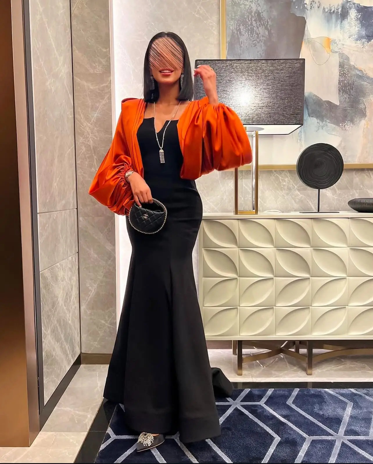 Customized Temperament Jersey Mermaid Evening Dresses Delicate Long Sleeves Square Neck Celebrity Gowns Custom Size Pr
Customized Temperament Jersey Mermaid Evening Dresses Delicate Long Sleeves Square Neck Celebrity Gowns Custom Size Pr