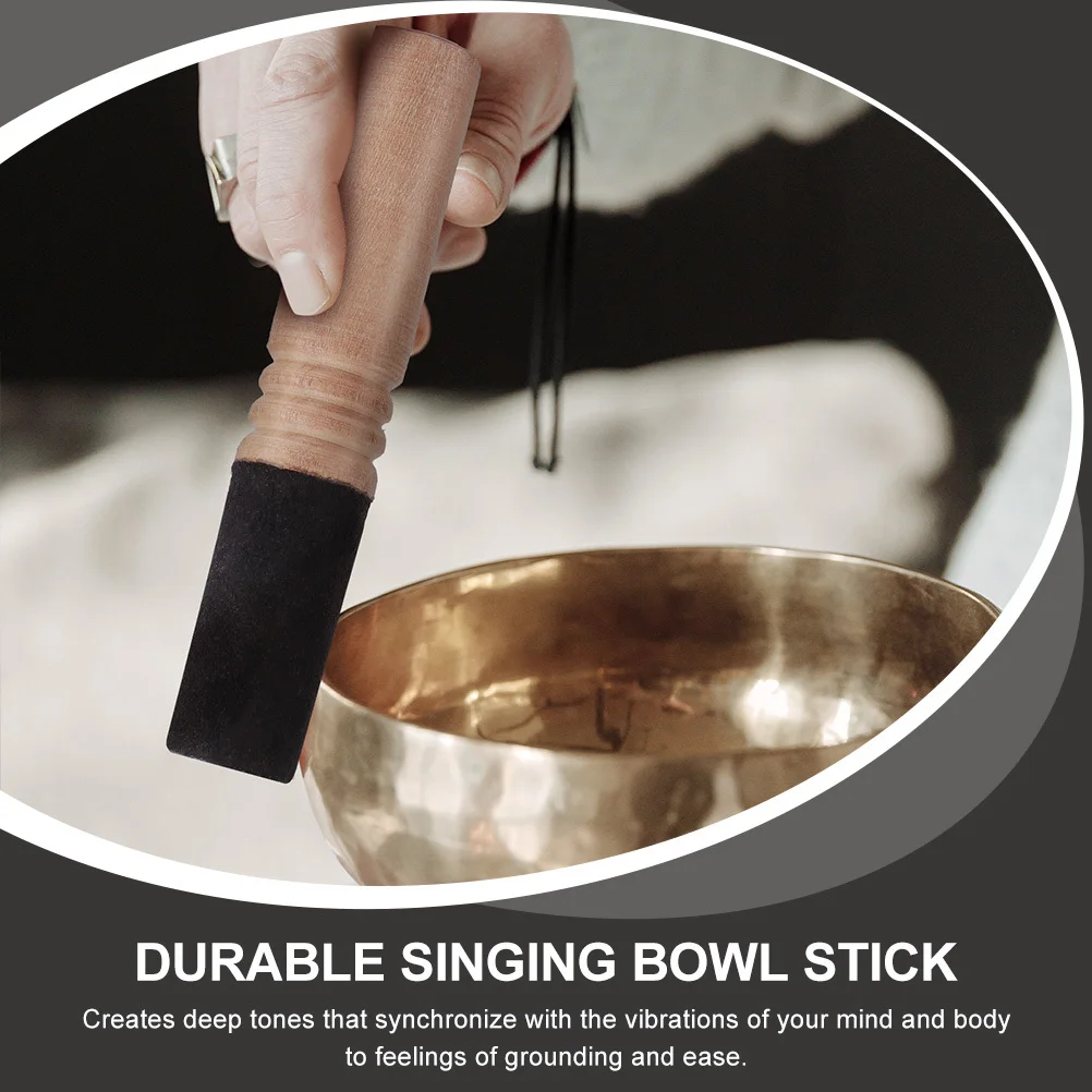 2Pcs Wooden Mallet Stick Deep Tones Synchronization Mind Body Travel Portable Accessory Singing Bowl Mallet Bowl Stick
2Pcs Wooden Mallet Stick Deep Tones Synchronization Mind Body Travel Portable Accessory Singing Bowl Mallet Bowl Stick