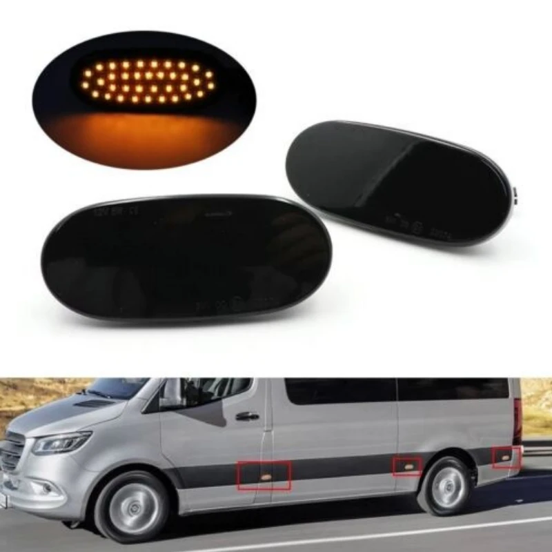 Фонари указателя поворота для Mercedes-Benz Sprinter W906 2006-2018 Crafter 2006-2016, 2 шт.
Фонари указателя поворота для Mercedes-Benz Sprinter W906 2006-2018 Crafter 2006-2016, 2 шт.