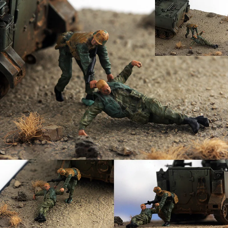1:72 Scale Resin Vietnam War US Rescue Team 2-member Group Scene Accessory Model Adult Toys Classics Gifts Static Display
1:72 Scale Resin Vietnam War US Rescue Team 2-member Group Scene Accessory Model Adult Toys Classics Gifts Static Display