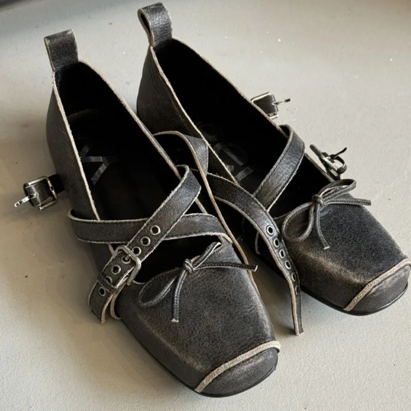 2026 New Korean Version Mary Jane Shoes Top Quality French Bow Women's Shoes Retro Comfortable Ballet Shoes Zapatos De Mujer 신발
2026 New Korean Version Mary Jane Shoes Top Quality French Bow Women's Shoes Retro Comfortable Ballet Shoes Zapatos De Mujer 신발