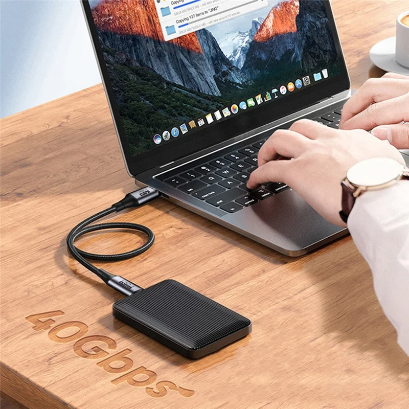 N11R USB полнофункциональный кабель для передачи данных 40G 100W Тип C Кабель для передачи данных Thunderbolt 3 Высокоскоростная быстрая зарядка Тип-C Шнур «папа-папа»
N11R USB полнофункциональный кабель для передачи данных 40G 100W Тип C Кабель для передачи данных Thunderbolt 3 Высокоскоростная быстрая зарядка Тип-C Шнур «папа-папа»