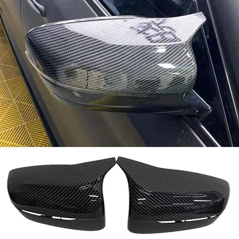 Carbon Fiber Look Side Mirror Cover Caps For BMW 4 5 7 8 Series G11 G12 G14 G15 G16 G22 G23 G24 G30 G31 G38 Exterior Accessory
Carbon Fiber Look Side Mirror Cover Caps For BMW 4 5 7 8 Series G11 G12 G14 G15 G16 G22 G23 G24 G30 G31 G38 Exterior Accessory
