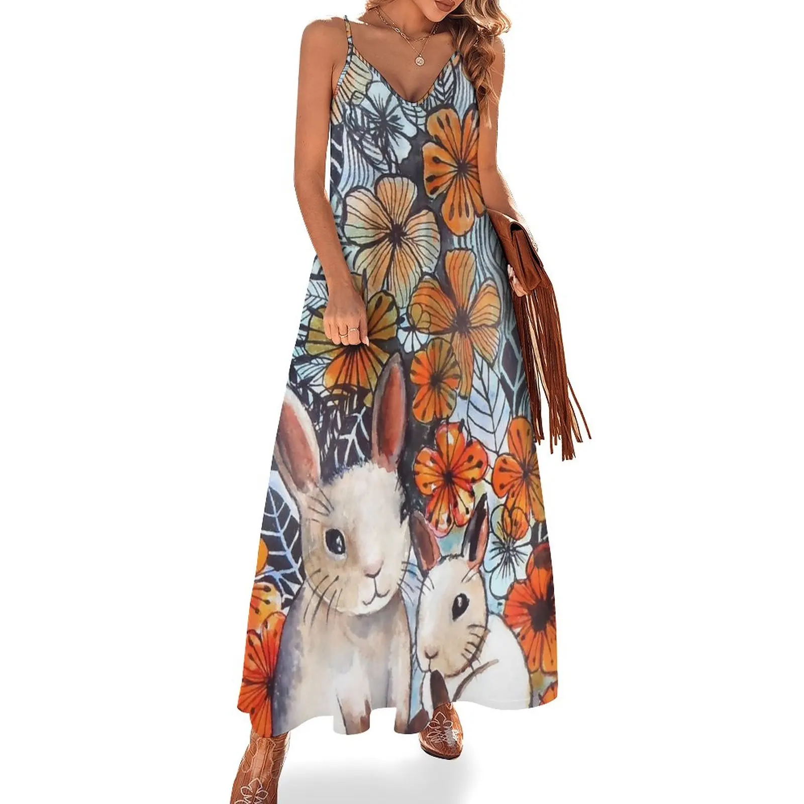 Flower power bunnies Sleeveless Dress dresses for women 2023 party dress women elegant luxury
Flower power bunnies Sleeveless Dress dresses for women 2023 party dress women elegant luxury