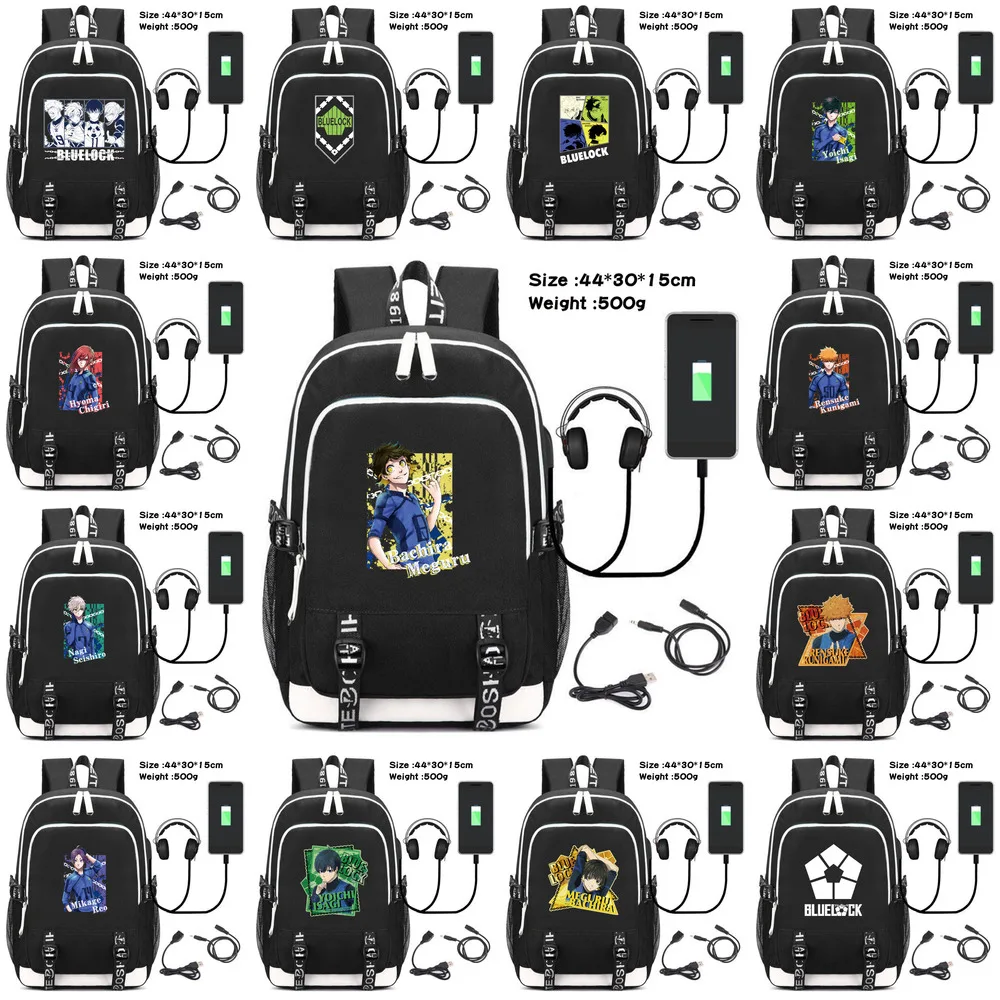 Anime Blue Lock Backpack Laptop Shoulders Bags Mochila Student School Book Bag Travel Bags
Anime Blue Lock Backpack Laptop Shoulders Bags Mochila Student School Book Bag Travel Bags