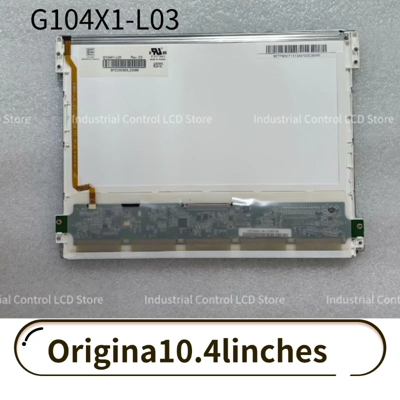 Новый оригинальный 10,4-дюймовый ЖК-дисплей 10,4 дюйма G104X1-L03 G104X1 L03 1024*768 ЖК-дисплей TFT полностью протестирован
Новый оригинальный 10,4-дюймовый ЖК-дисплей 10,4 дюйма G104X1-L03 G104X1 L03 1024*768 ЖК-дисплей TFT полностью протестирован