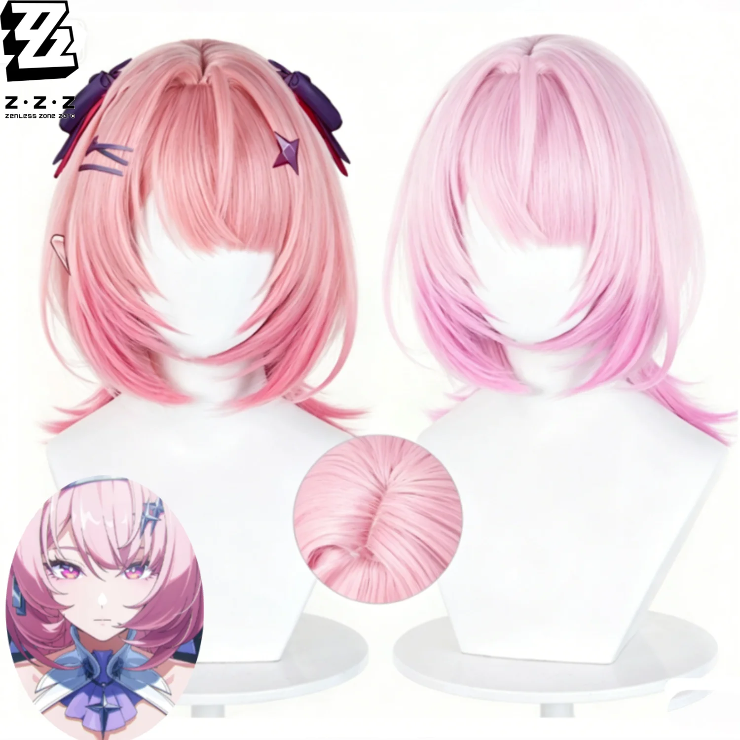 Zenless Zone Zero Ramiel Cosplay Wig Remielle Dan Ramiel Pink-White Cosplay Wig with Simulated Scalp Top
Zenless Zone Zero Ramiel Cosplay Wig Remielle Dan Ramiel Pink-White Cosplay Wig with Simulated Scalp Top