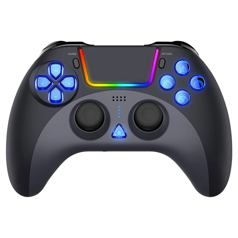 Для PS4 беспроводной геймпад Bluetooth Вибрационный игровой джойстик для Steam
Для PS4 беспроводной геймпад Bluetooth Вибрационный игровой джойстик для Steam