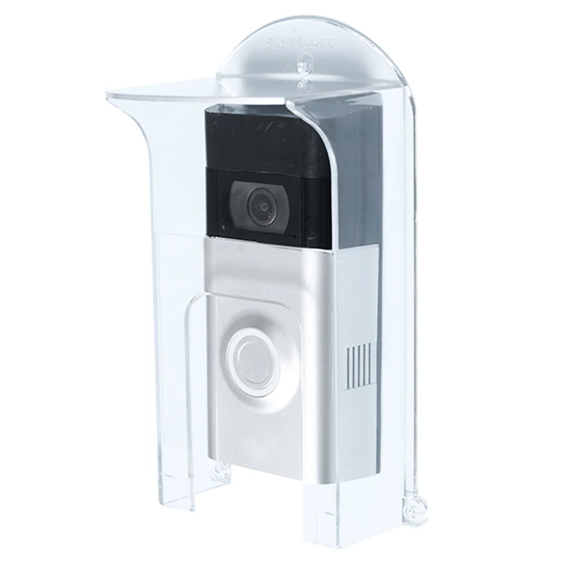 Transparent Plastic Doorbell Rain Cover Suitable For All Ring Models Doorbell Waterproof Protector Shield For Ring 1/2/3/4/2020/
Transparent Plastic Doorbell Rain Cover Suitable For All Ring Models Doorbell Waterproof Protector Shield For Ring 1/2/3/4/2020/